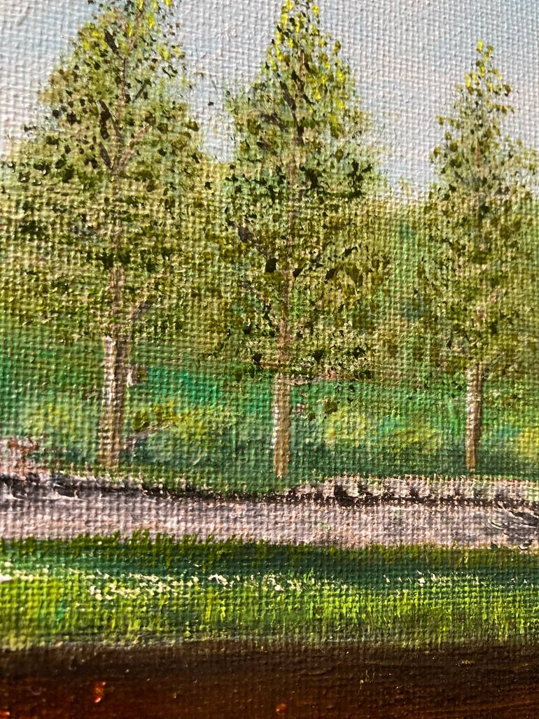 Original Impressionism Landscape Painting by Tony Scruton