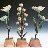 Combo White with Pink Pods by SUZANNE M KANE