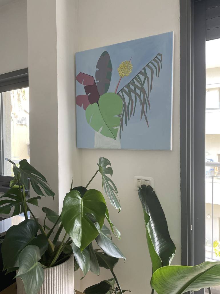 Original Contemporary Botanic Painting by Ksenia Baryniya Zhornikova