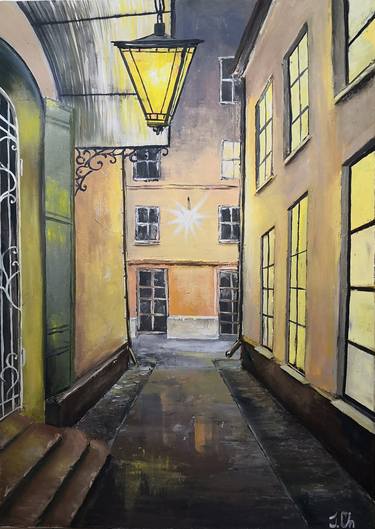 Print of Figurative Architecture Paintings by Iryna Cherniavska