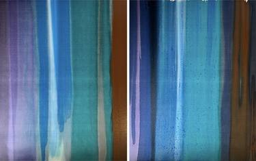 Original Color Field Painting Abstract Painting by Erica Reiling