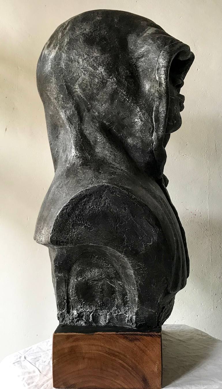 Original Conceptual Men Sculpture by Switzin Twikirize