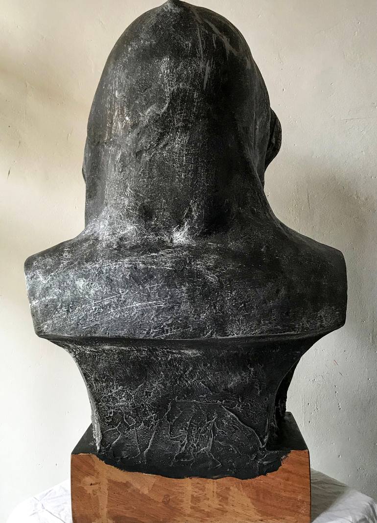 Original Conceptual Men Sculpture by Switzin Twikirize