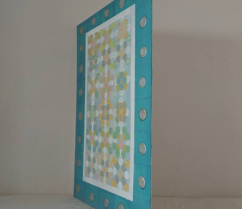 Original Abstract Painting by Antonio Mangani