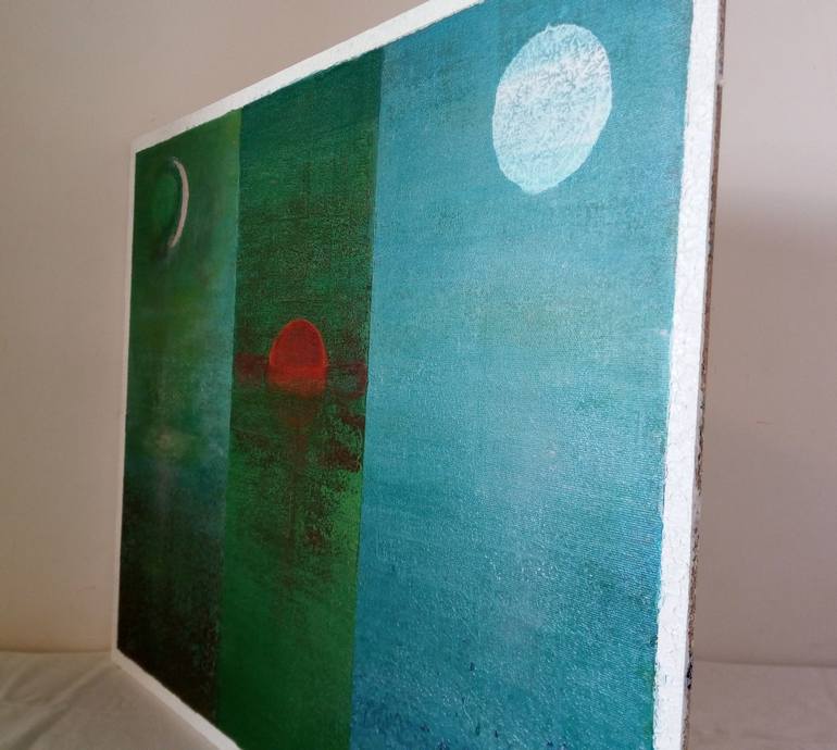Original Abstract Painting by Antonio Mangani