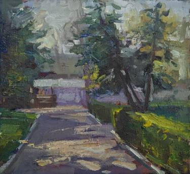 Original Impressionism Landscape Paintings by Sergei Khudoleev