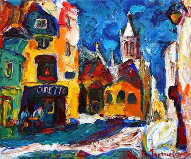Print of Expressionism Places Paintings by Anatoly Tartakovsky