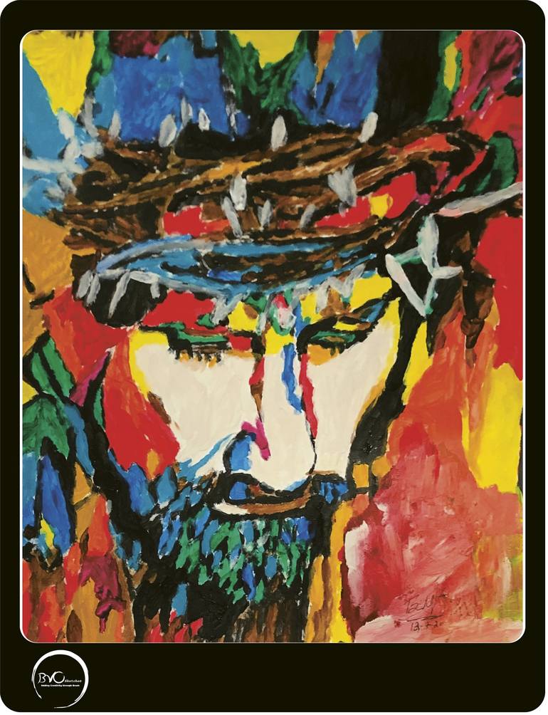 Jesus Christ Painting Painting by BIGIN VINCENT Saatchi Art