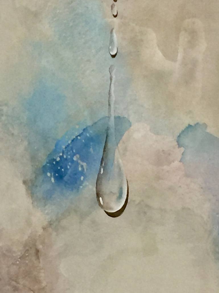 Original Water Painting by ELDA FRANGI
