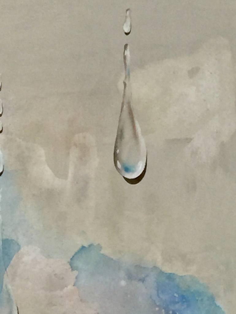 Original Realism Water Painting by ELDA FRANGI