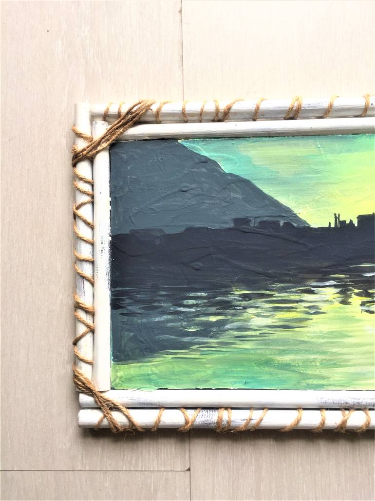 Original Documentary Landscape Painting by Elda Frangi