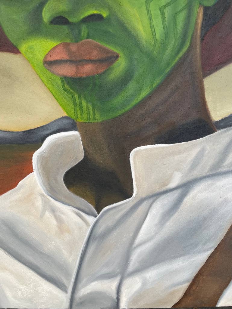 Original Contemporary Men Painting by Gbenga Eniafe