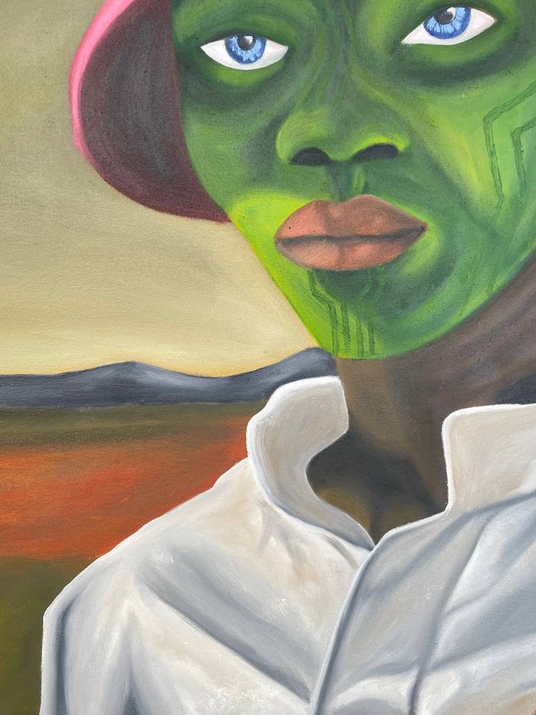 Original Contemporary Men Painting by Gbenga Eniafe