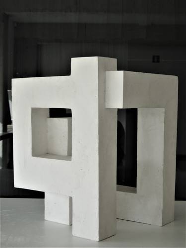 Original Minimalism Abstract Sculpture by César Martínez Varela