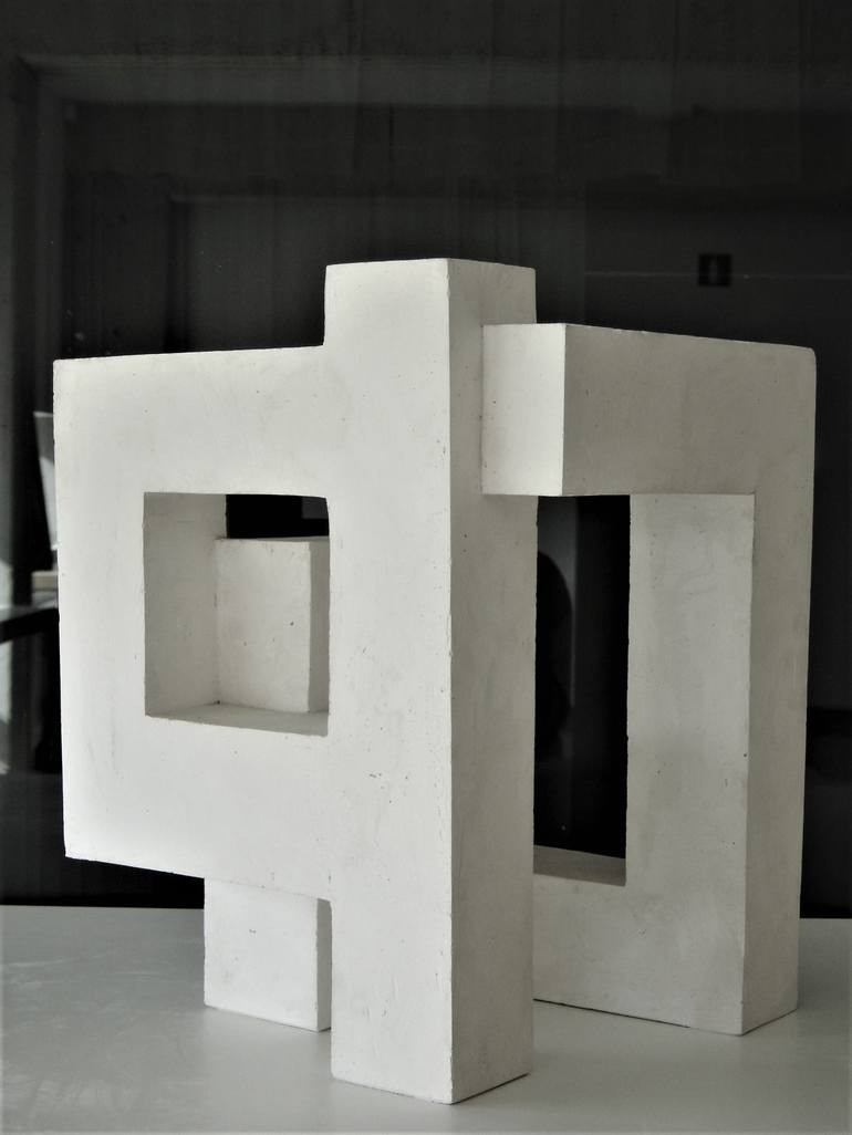 Original Abstract Sculpture by César Martínez Varela        