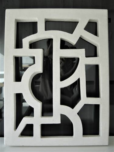 Original Conceptual Abstract Sculpture by César Martínez Varela