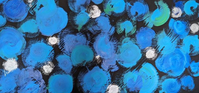 Blue Dream Painting By Fariba A | Saatchi Art