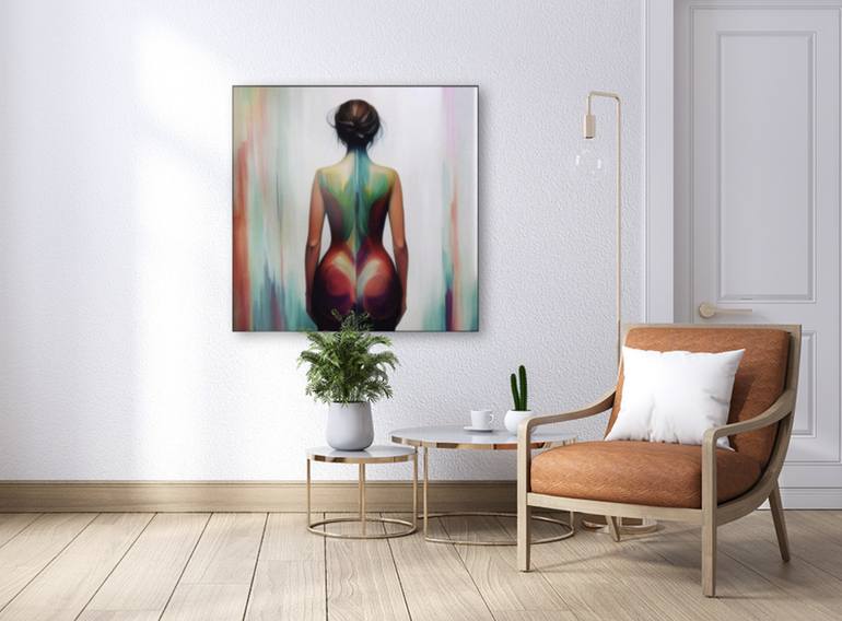 Original Abstract Women Digital by Fariba A