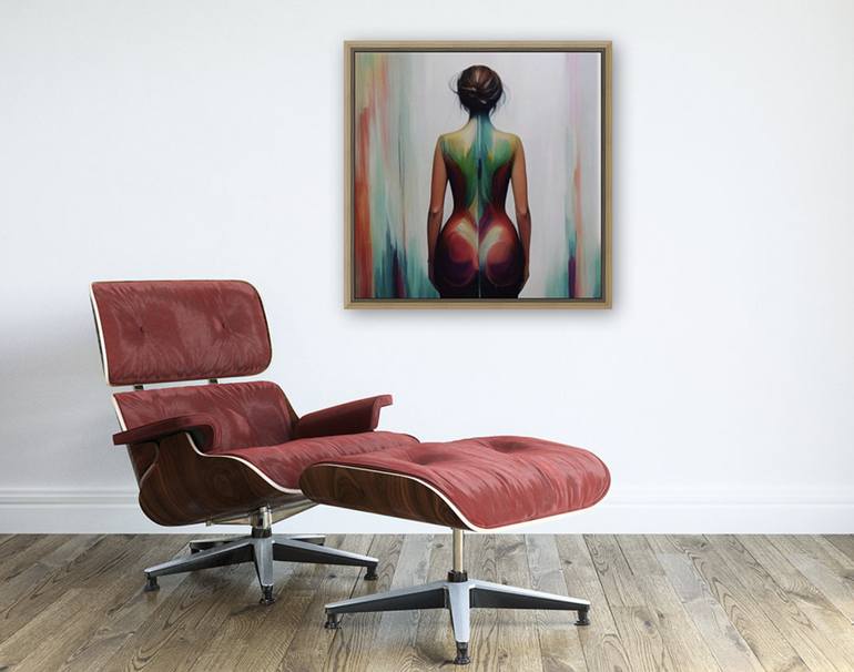 Original Abstract Women Digital by Fariba A