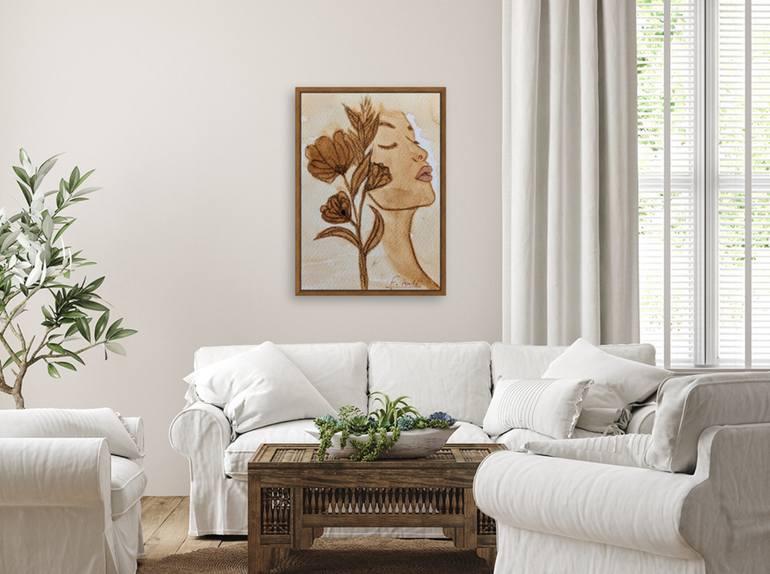 Original Abstract Expressionism Abstract Painting by Fariba A