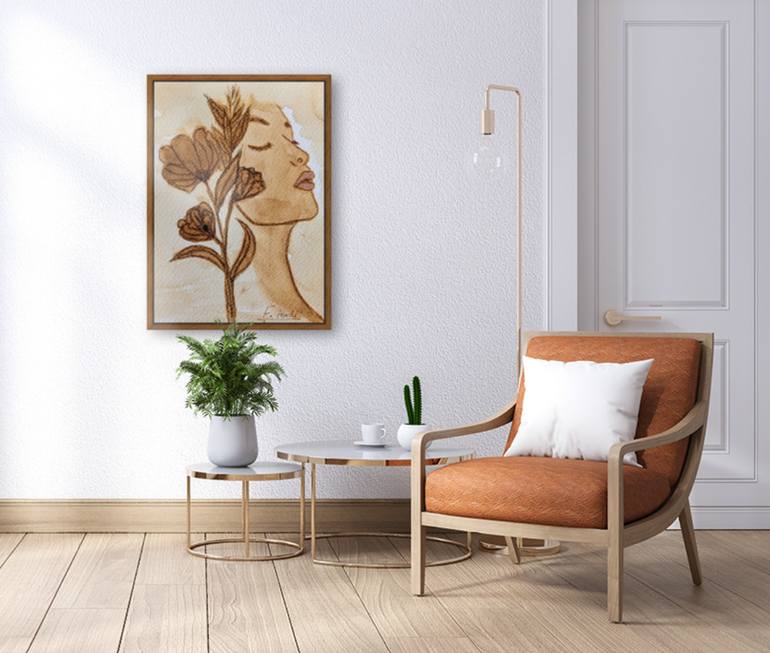 Original Abstract Expressionism Abstract Painting by Fariba A