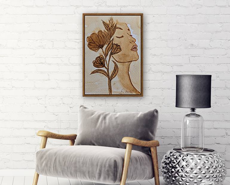 Original Abstract Expressionism Abstract Painting by Fariba A