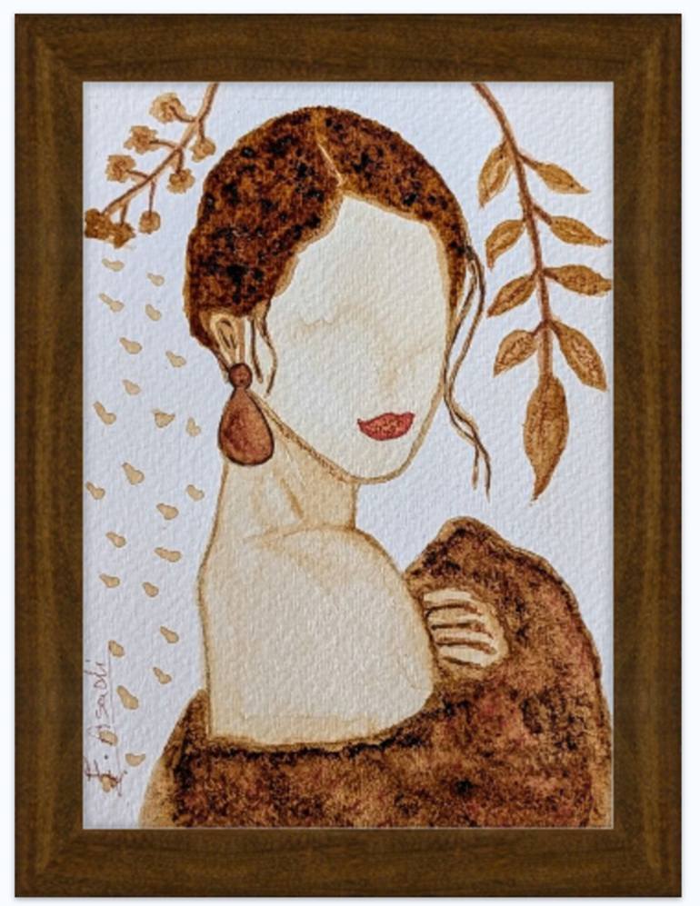 Original Abstract Women Painting by Fariba A