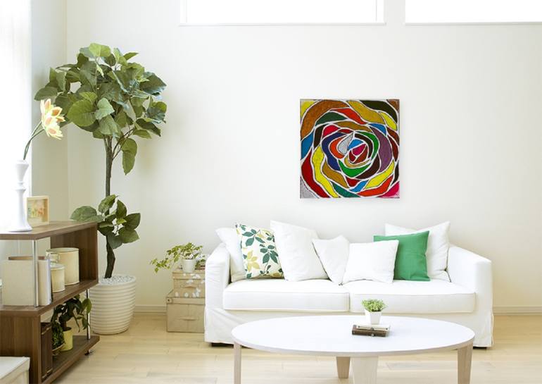 Original Abstract Painting by Fariba A