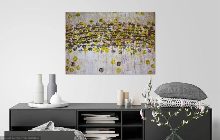 Original Abstract Painting by Fariba A