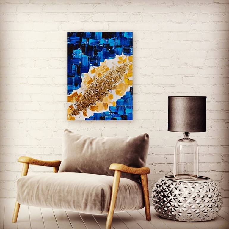 Original Abstract Painting by Fariba A