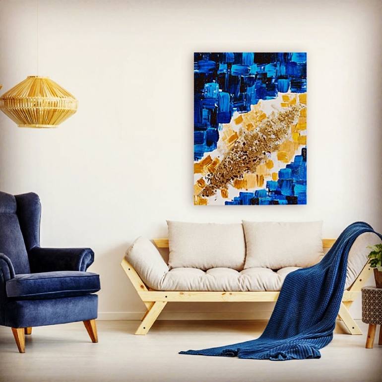 Original Abstract Painting by Fariba A