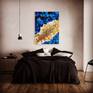 Original abstract painting for modern interior designs created in my studio, Vancouver, Canada
This painting is a unique original artwork.
Professional Grade Acrylic Paint & Mixed media on Canvas, Ready to hang
Title: Blue and Gold
Size: 18"x24" (60x46 cm)
***I will provide other sizing available with pre-orders. You can order it in different sizes.
SIGNATURE: Always signed. Either on the Verso or the Front when possible.