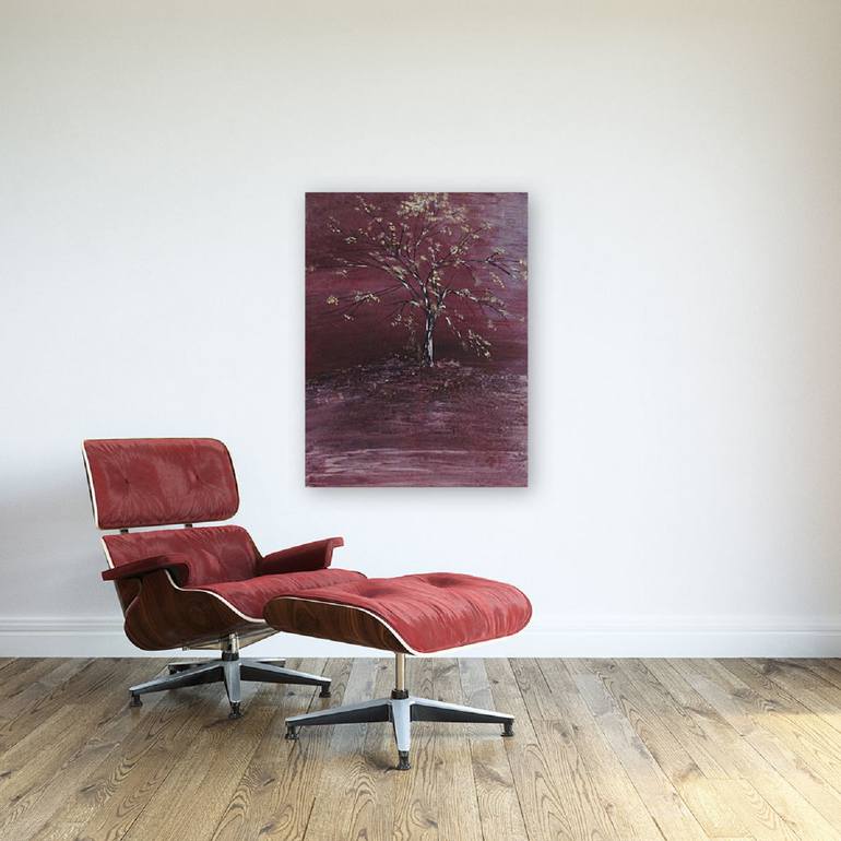 Original Abstract Expressionism Abstract Painting by Fariba A