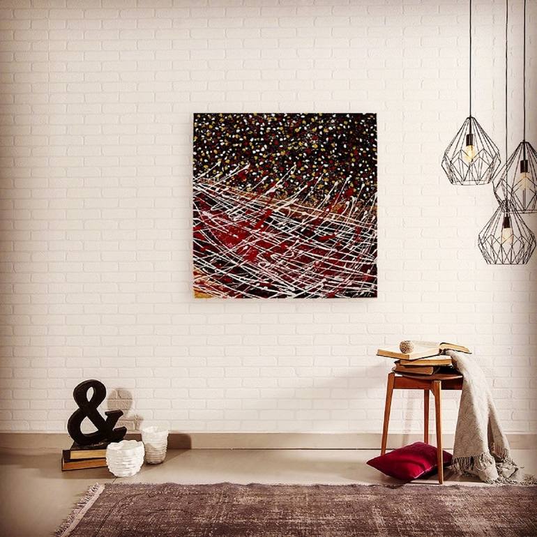 Original Abstract Painting by Fariba A