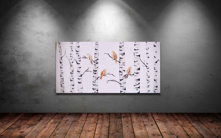 Original Abstract Expressionism Abstract Painting by Fariba A