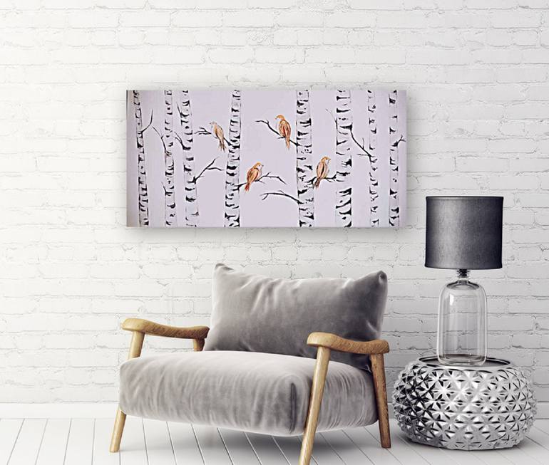 Original Abstract Expressionism Abstract Painting by Fariba A