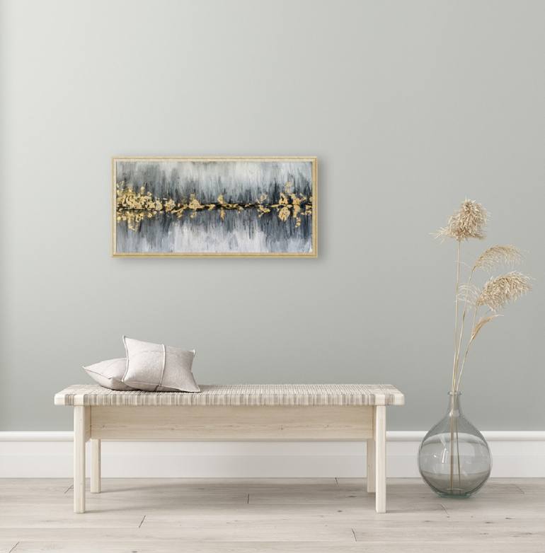 Original Abstract Expressionism Abstract Painting by Fariba A