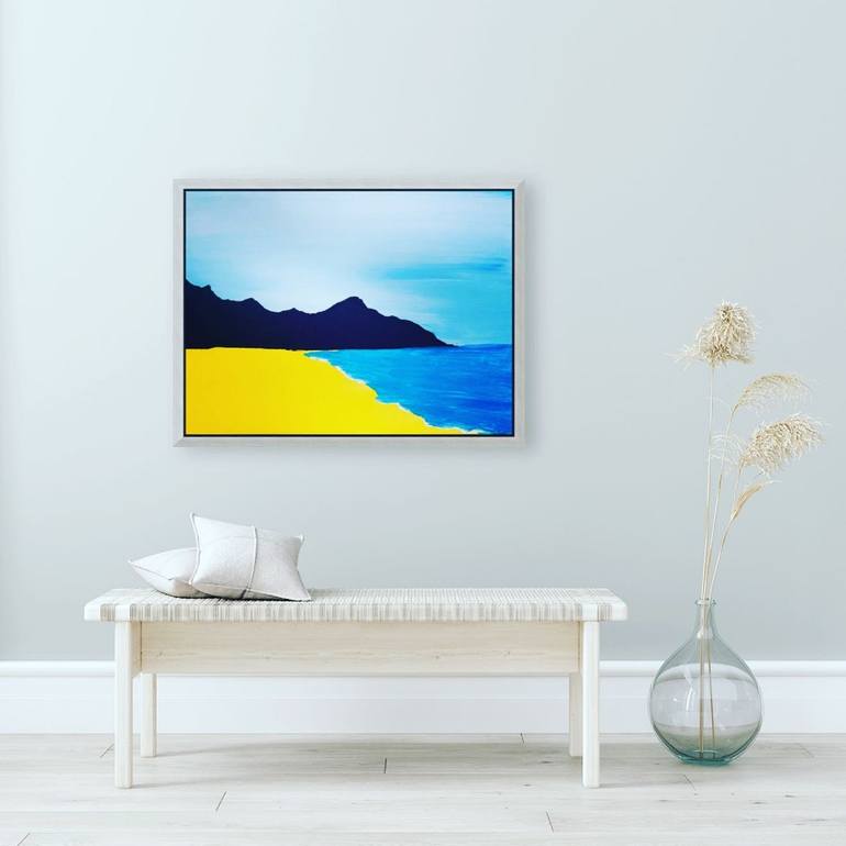 Original Abstract Expressionism Abstract Painting by Fariba A