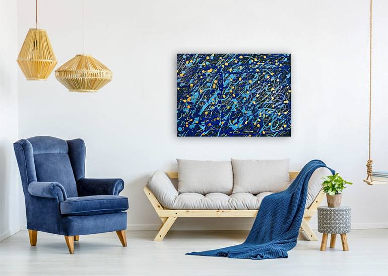 Original Abstract Painting by Fariba A