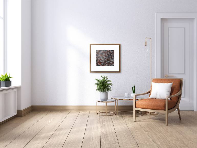 Original Abstract Expressionism Abstract Painting by Fariba A