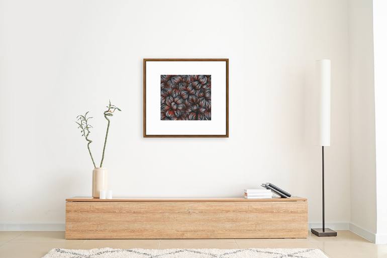 Original Abstract Expressionism Abstract Painting by Fariba A