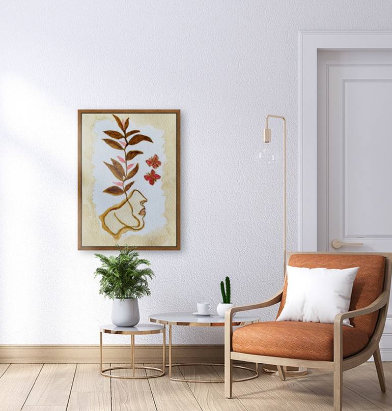 Original Abstract Expressionism Abstract Painting by Fariba A