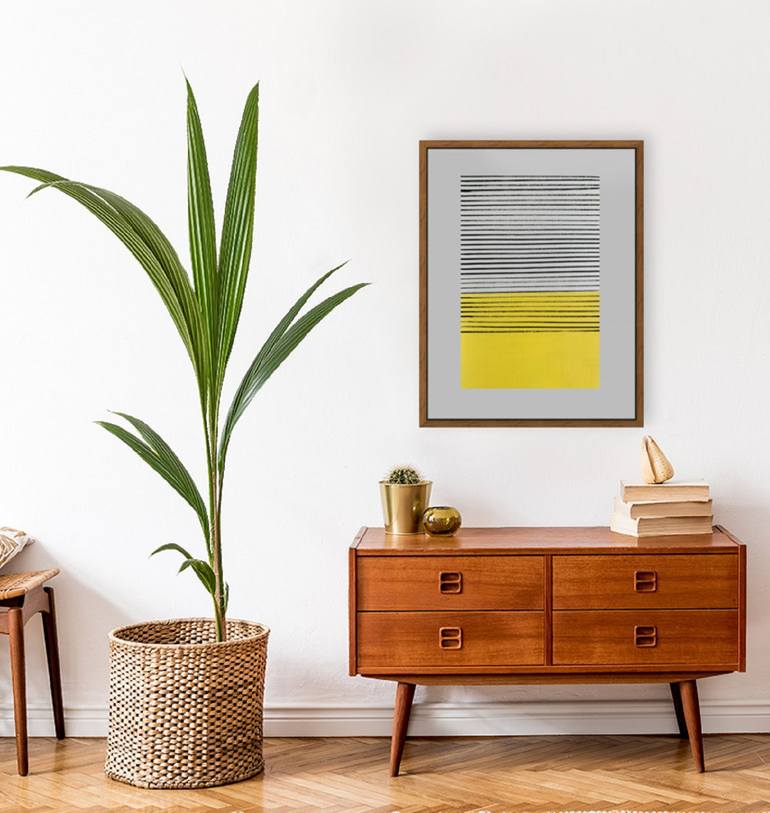 Original Abstract Expressionism Abstract Painting by Fariba A