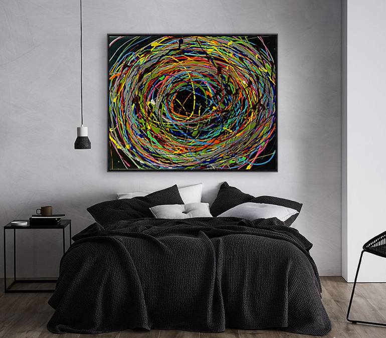 Original Abstract Painting by Fariba A