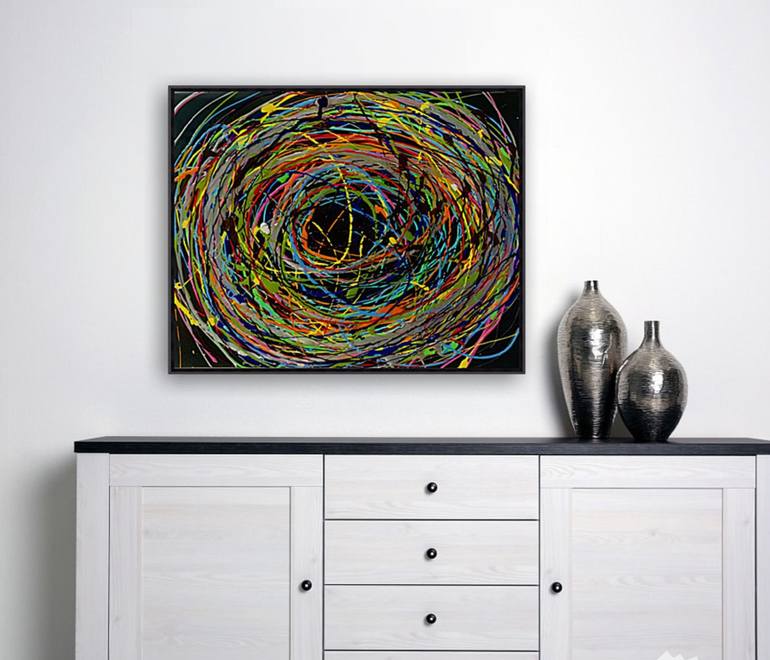 Original Abstract Painting by Fariba A