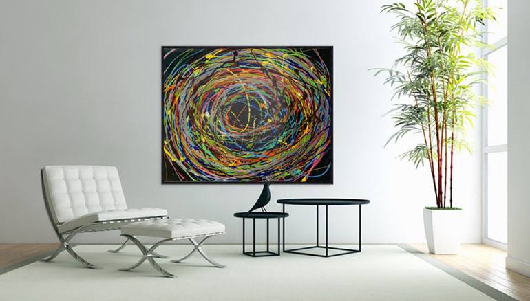 Original Abstract Painting by Fariba A