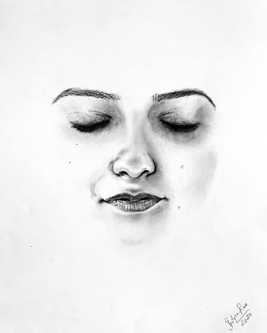 Print of Realism People Drawings by Shilpa Rao