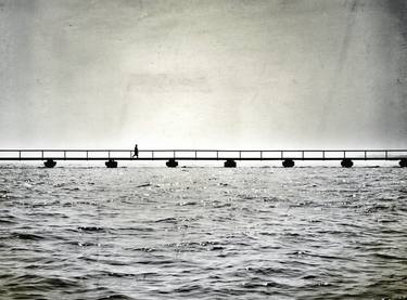 Footbridge At Sea thumb