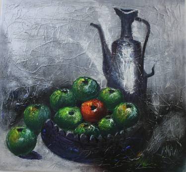 Original Fine Art Food Paintings by Narmina Mamedzadeh