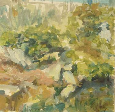 Original Abstract Animal Painting by Florence Gray-Ybarra